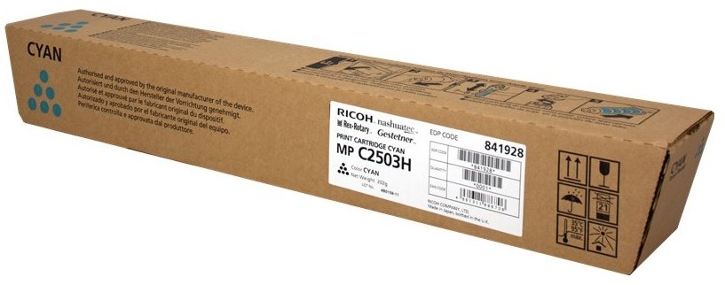 Toner Ricoh (841928), 9500 stron, cyan (błękitny)