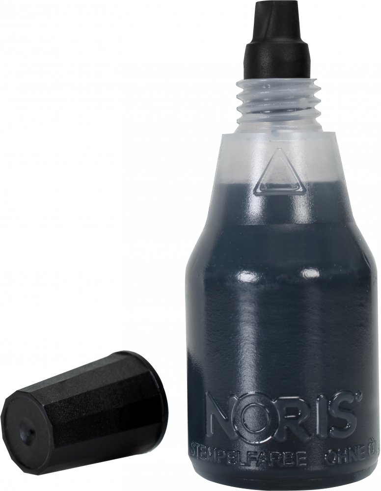 Tusz do pieczątek Noris, 110S, 25 ml, bezolejowy, czarny