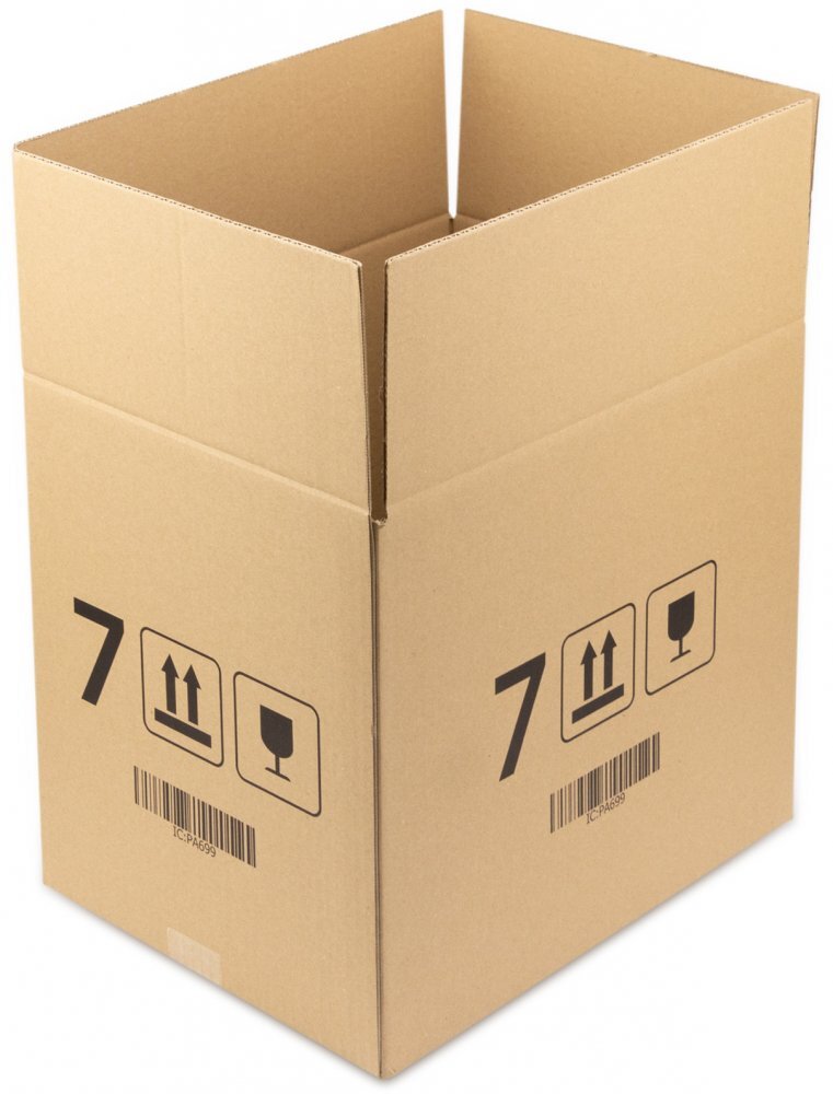 20x Karton klapowy Ofix Economy, 400x300x350 mm, brązowy