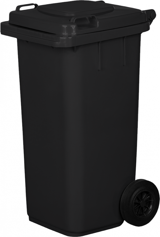 Pojemnik na śmieci Jestic, 120l, grafitowy