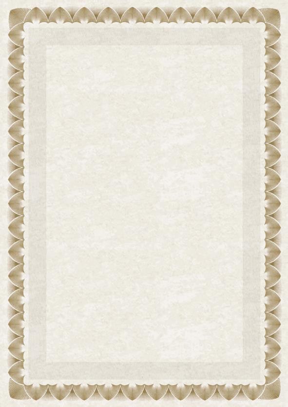 2x Dyplom Arkady Galeria Papieru , A4, 170g/m2, 25 arkuszy, złoty