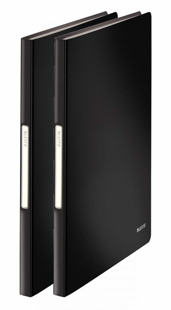 2x Album ofertowy Leitz Solid, A4, 40 koszulek, czarny