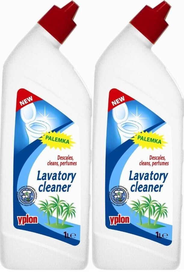 2x Żel do czyszczenia toalet Yplon Palemka, 1l