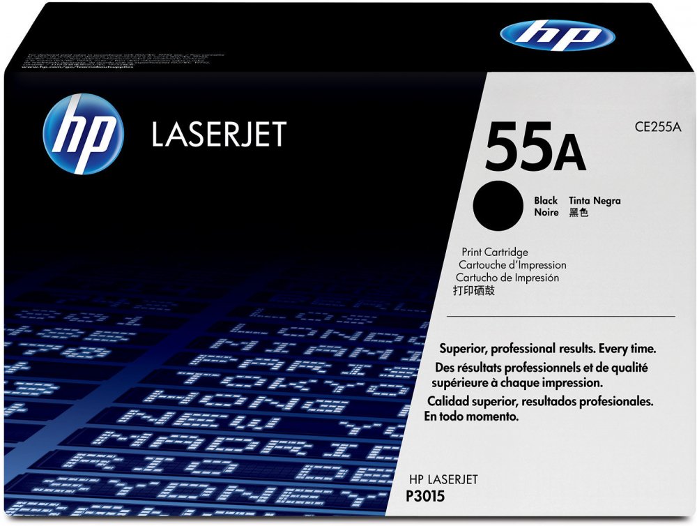 Toner HP 55A (CE255A), 6000 stron, black (czarny)