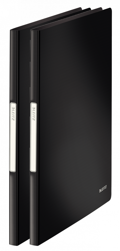 2x Album ofertowy Leitz Solid, A4, 20 koszulek, czarny