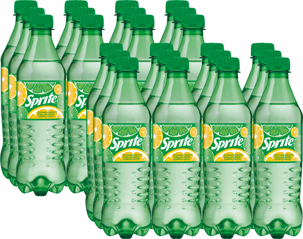 24x Napój gazowany Sprite, butelka, 0.5l