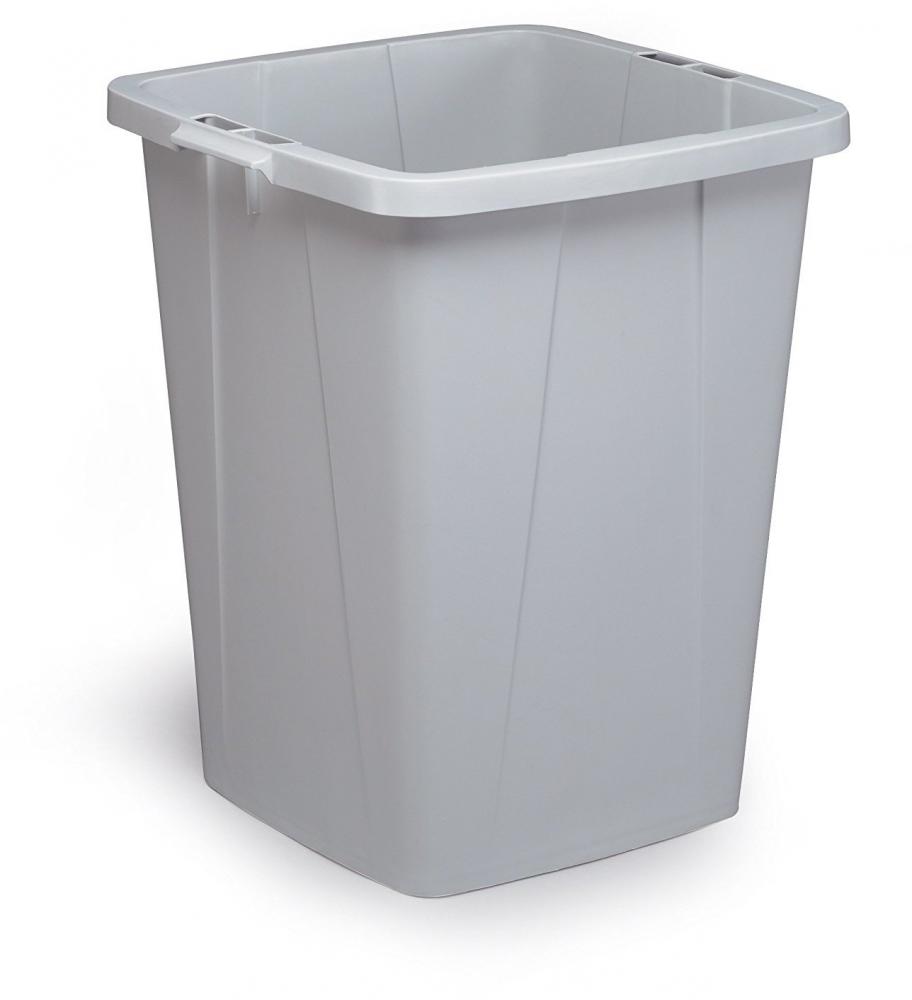 Kosz do segregacji odpadów Durable Durabin, 90l, szary