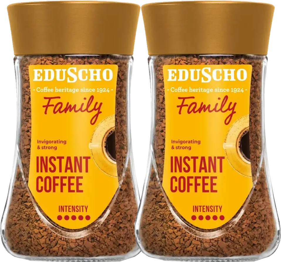 2x Kawa rozpuszczalna Eduscho Family, 100g