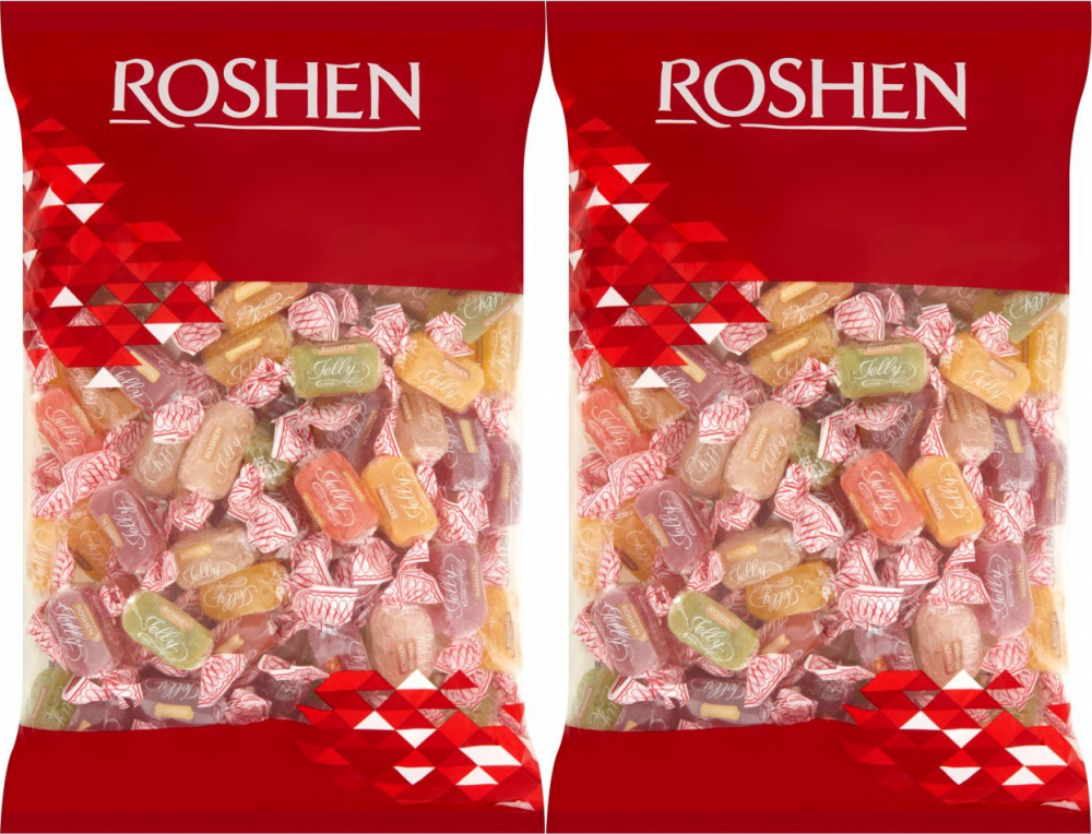 2x Galaretki Roshen Jelly, owocowy, 1kg