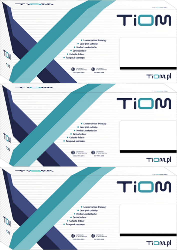 3x Toner Tiom Ti-LB2411N (TN2411), 1200 stron, black (czarny)