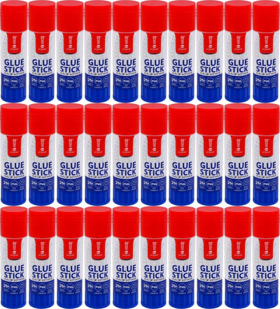 48x Klej biurowy MemoBe, w sztyfcie, 21g