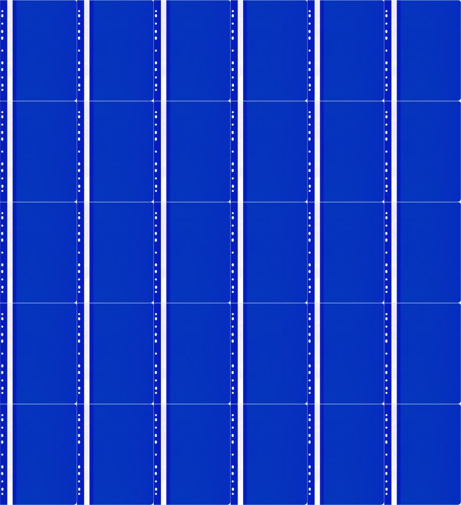 100x Skoroszyt plastikowy oczkowy Office Products, A4, do 200 kartek, granatowy