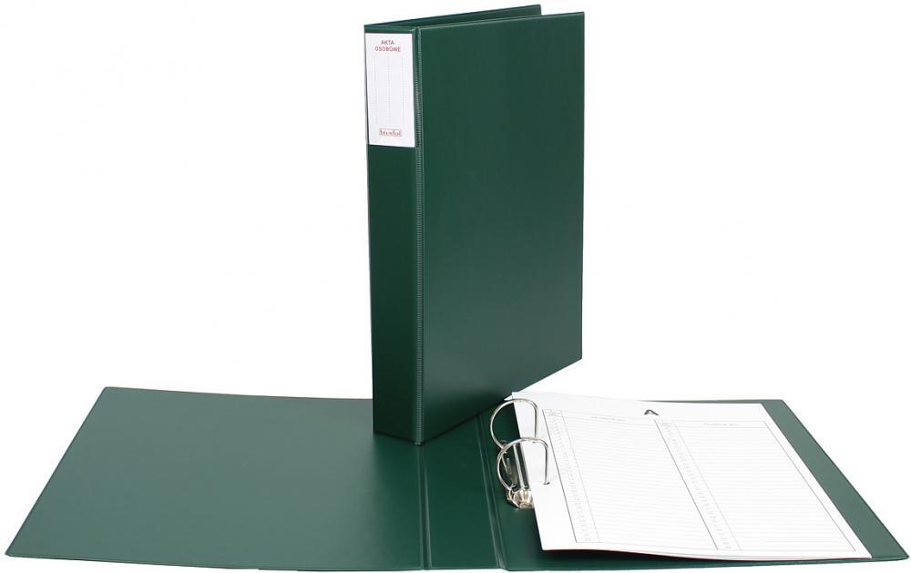 2x Teczka do akt osobowych Biurfol, A4, 45mm, zielony ciemny