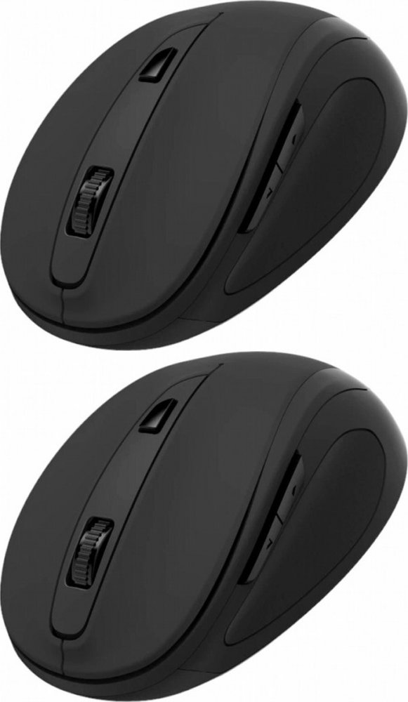 2x Myszka bezprzewodowa Hama MW-400 V2, optyczna, czarny