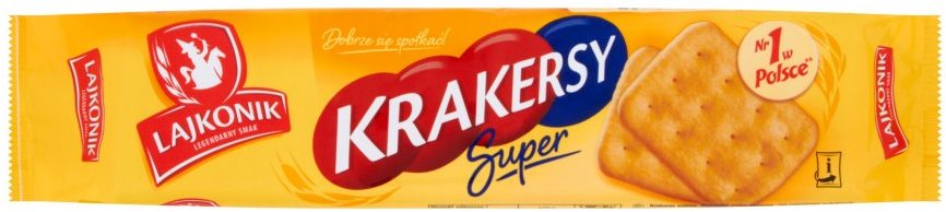 Krakersy Lajkonik, 180g