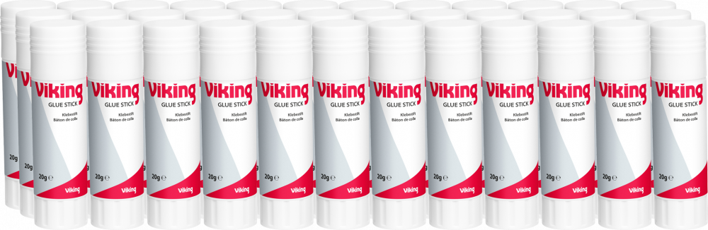 36x Klej biurowy Viking, w sztyfcie, 20g