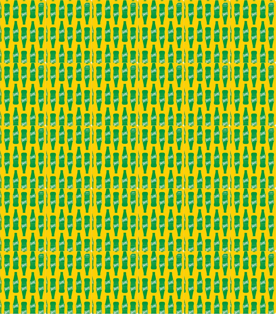 40x Zeszyt A5 Interdruk Coca Cola, w wąskie kolorowe linie, 32 kartki, mix wzorów