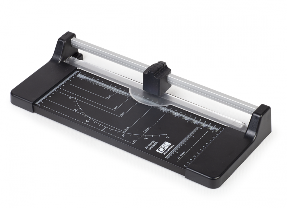 Trymer roloCUT Opus, A4, 10 kartek, srebrno-czarny