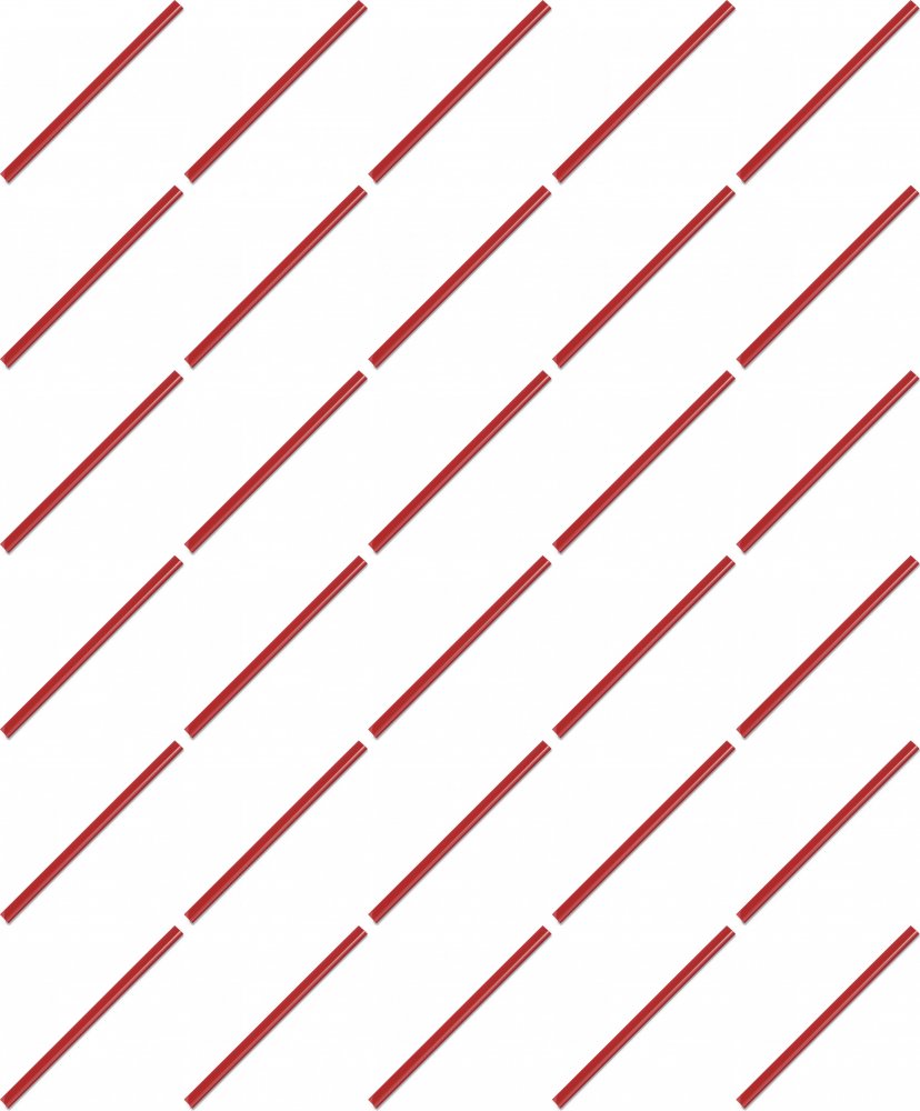 40x Listwa wsuwana Durable, 6mm, do 60 kartek, 1 sztuka, czerwony