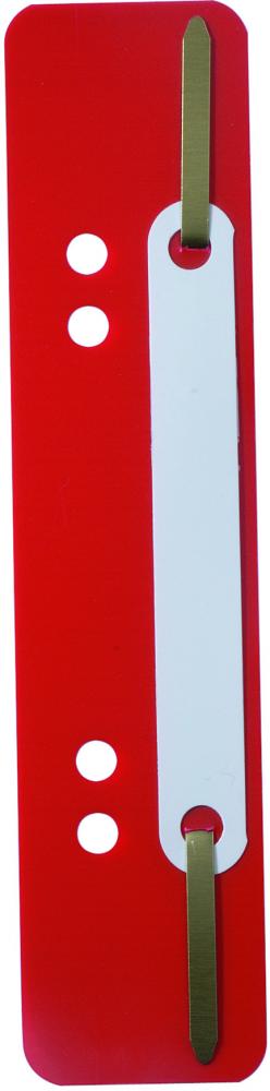 Wąsy skoroszytowe spinające dokumenty Durable, 25 sztuk, czerwony