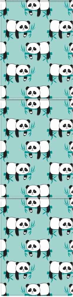 3x Etui na dowód, legitymację, kartę płatniczą, kartę rowerową Biurfol Panda