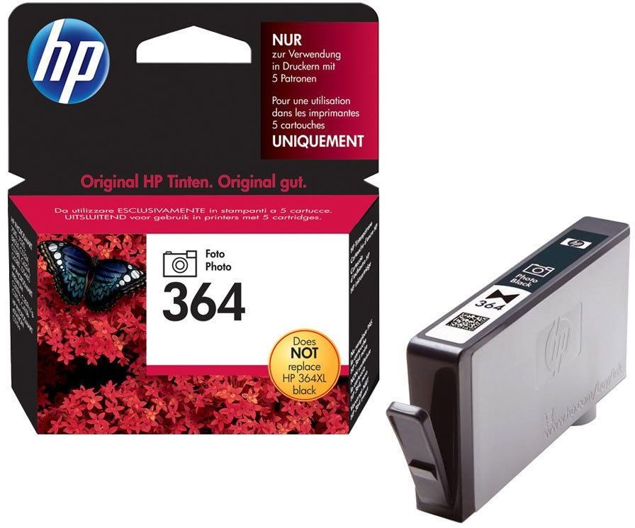 Tusz HP 364 (CB317EE), 130 stron, photo black (czarny)