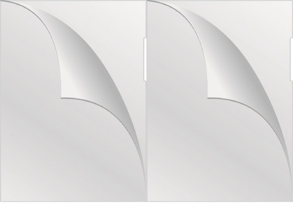 2x Ofertówki krystaliczne Q-Connect, "L", A4, 160μm, 100 sztuk, transparentny