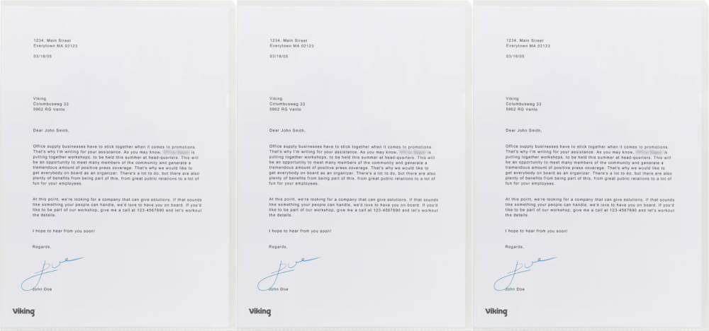 3x Ofertówki krystaliczne Viking, "L", A4, 145μm, 25 sztuk, transparentny