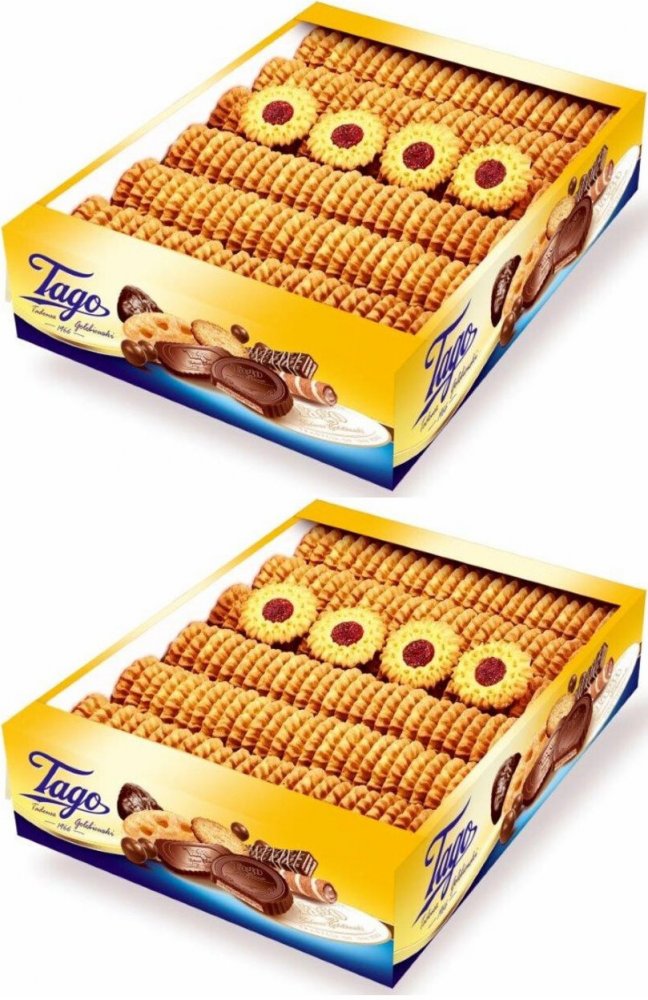 2x Ciastka kruche Tago słoneczniki, 2kg