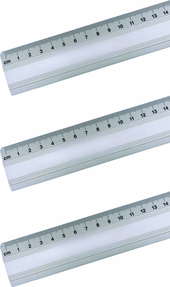 3x Linijka aluminiowa Grand, 50cm