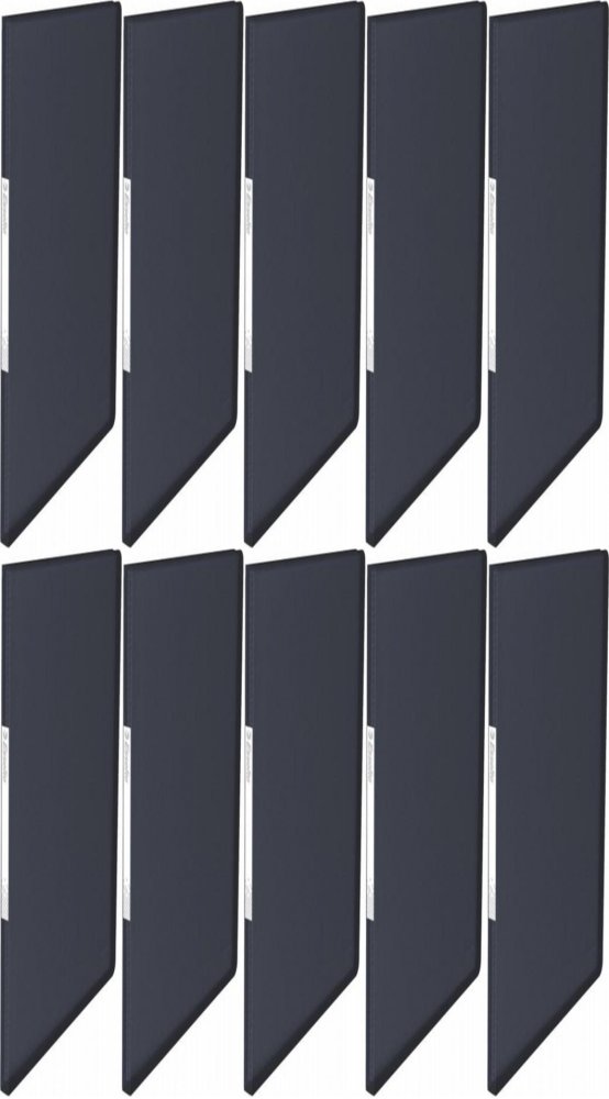 10x Album ofertowy Esselte Vivida, A4, 40 koszulek, czarny