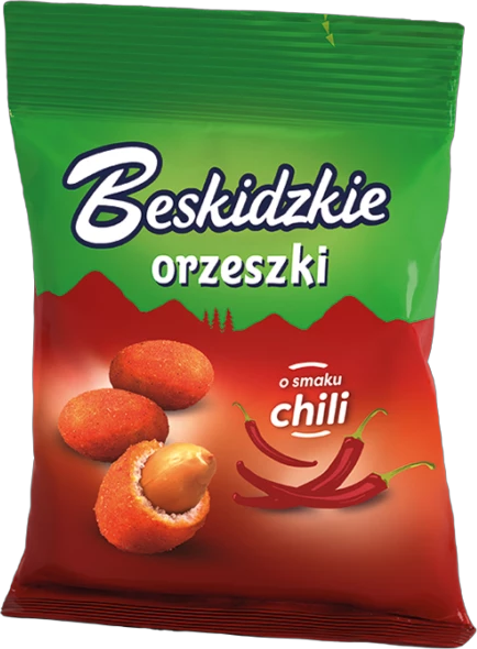 Orzeszki ziemne Beskidzkie, chili, 70g