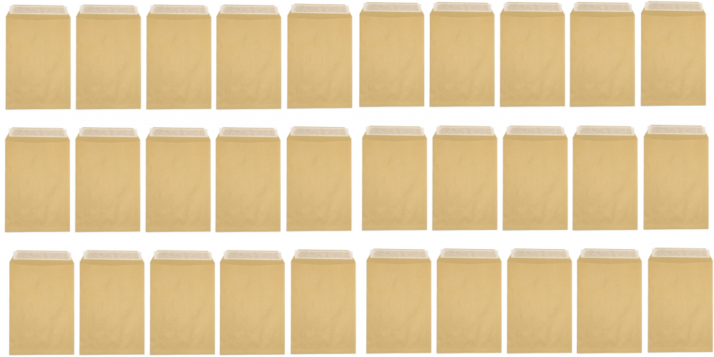 2x koperta standardowa Rayan, C5, z paskiem HK, 50 sztuk, brązowy