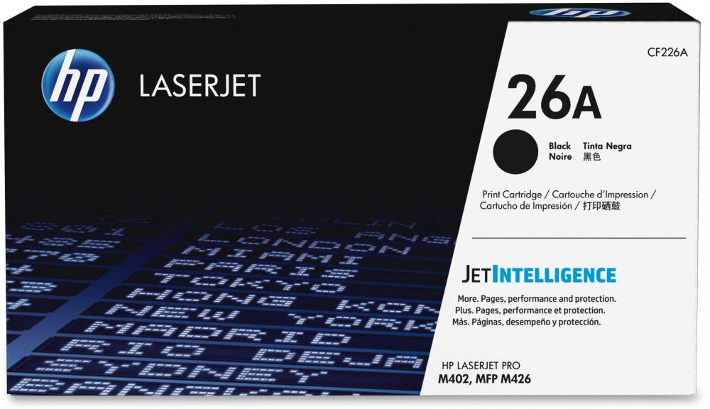 Toner HP 26A (CF226A), 3100 stron, black (czarny)