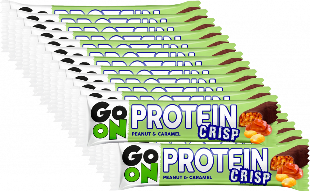 24x Baton Sante Go On Crisp, orzech i karmel, 50g