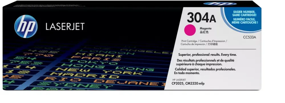 Toner HP 304A, 2800 stron, magenta (purpurowy)