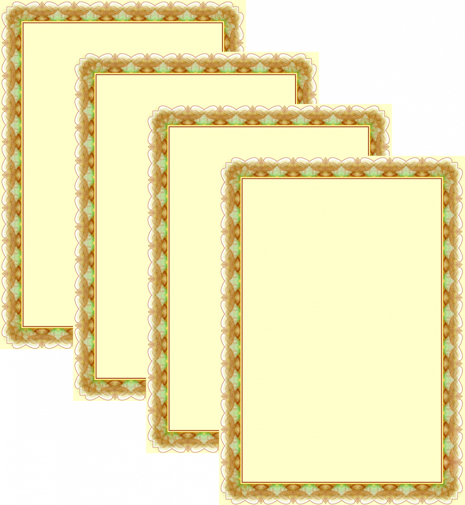 4x Dyplom Złoto Galeria Papieru, A4, 170g/m2, 25 arkuszy