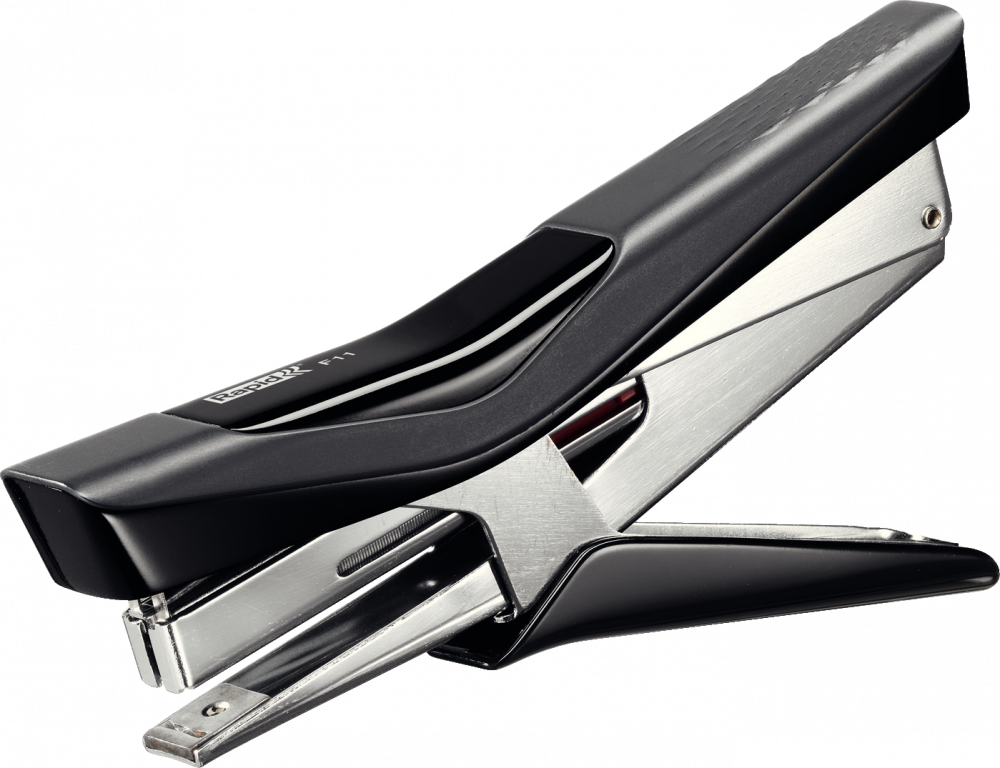 Zszywacz nożycowy Rapid Fixativ F11, do 15 kartek, czarny