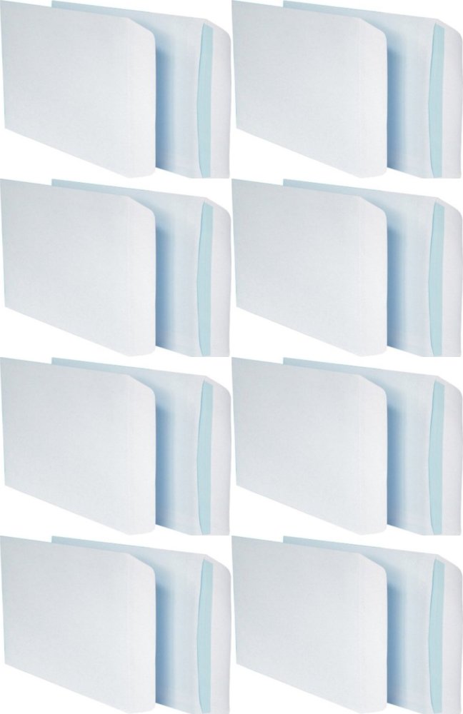 8x Koperta standardowa Rayan, B5, samoklejąca SK, 25 sztuk, biały