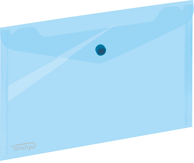 Teczka kopertowa na zatrzask Grand 043, A5, niebieski