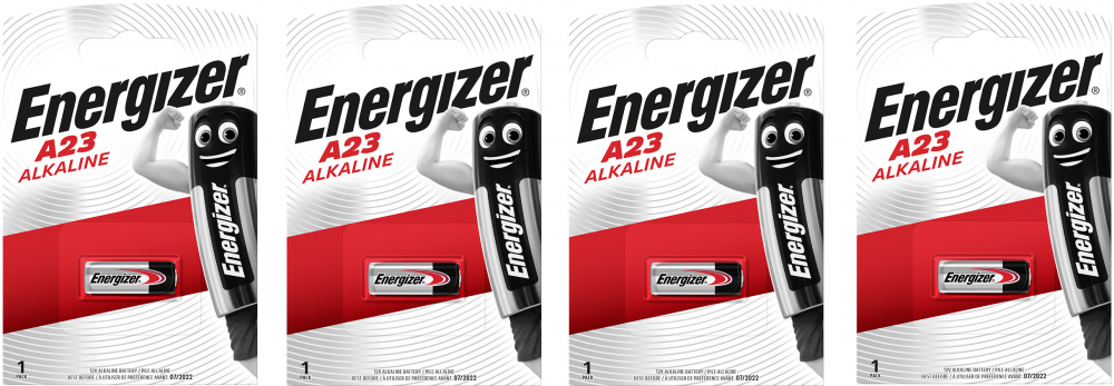4x bateria specjalistyczna Energizer, E23A/A23, 1 sztuka