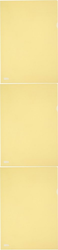 3x Ofertówki groszkowe Office Depot,"L", A4, 145μm, 25 sztuk, żółty