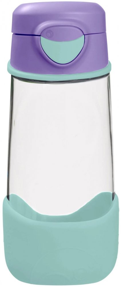 Bidon na wodę B.Box, z ustnikiem, tritan, 450 ml, Lilac Pop