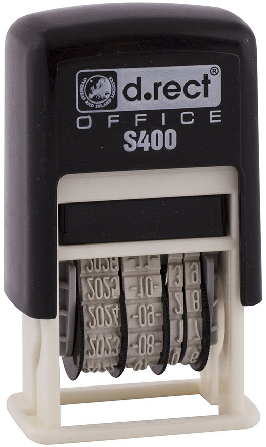 Datownik D.Rect S400, wersja ISO, czarny