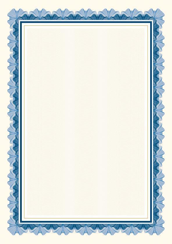 2x Dyplom Falbala Niebieska Galeria Papieru, A4, 170g/m2, 25 arkuszy