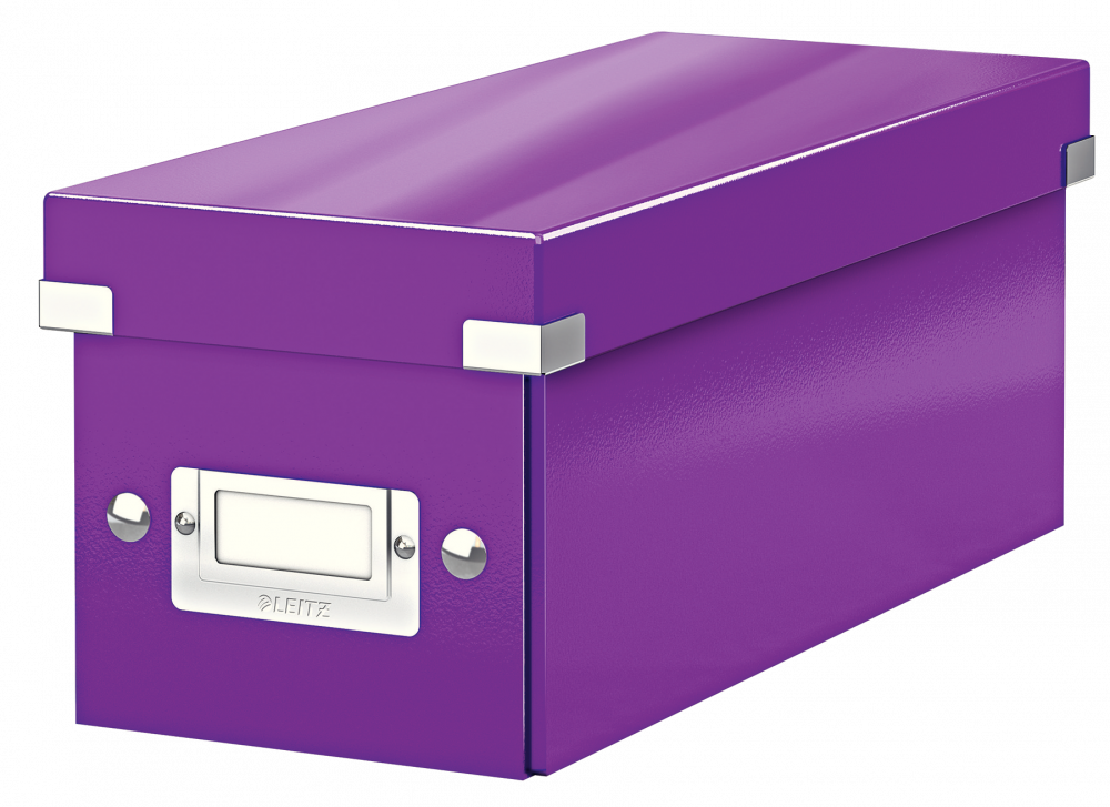 Pudełko do przechowywania Leitz Click&Store, 143x136x352mm, 1 sztuka, fioletowy