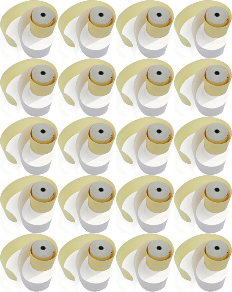 20x Rolka samokopiująca Emerson, 76mmx25m, biały