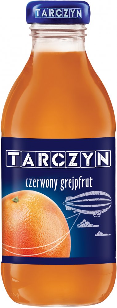 Napój czerwony grejpfrut Tarczyn, butelka szklana, 0.3l