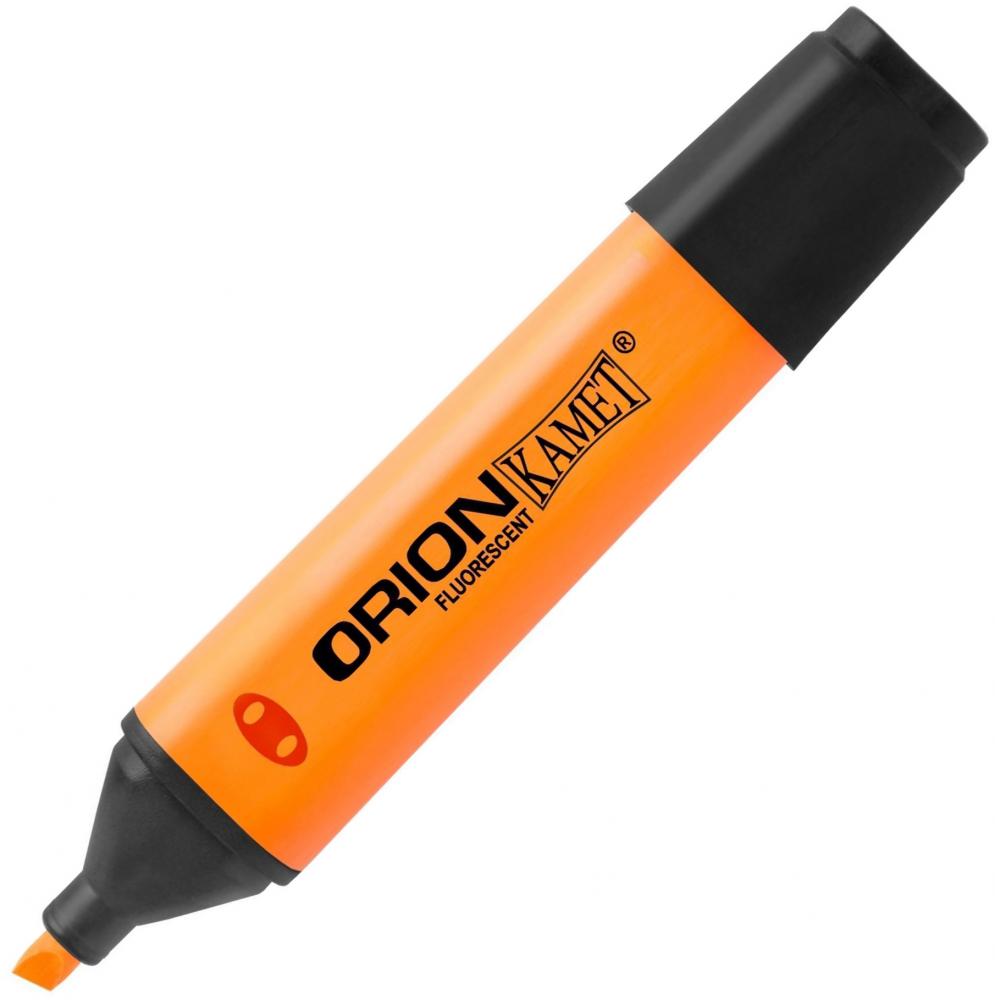 Zakreślacz Kamet, Orion, ścięta, pomarańczowy
