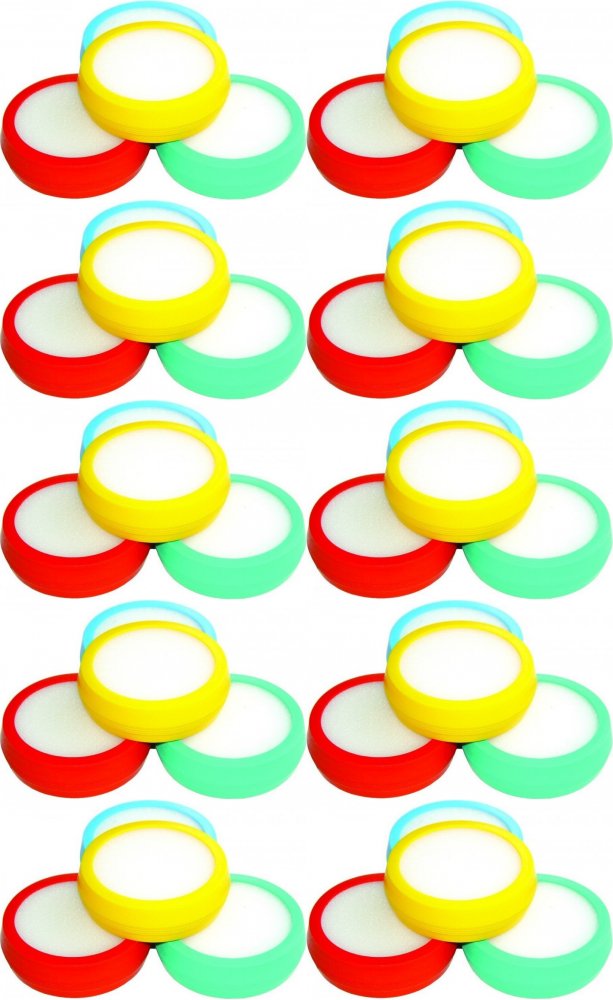 10x Nawilżacz do palców Ico, mix kolorów